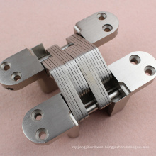 High Quality zinc alloy Conceal Hinge /Invisible cross Door Hinge